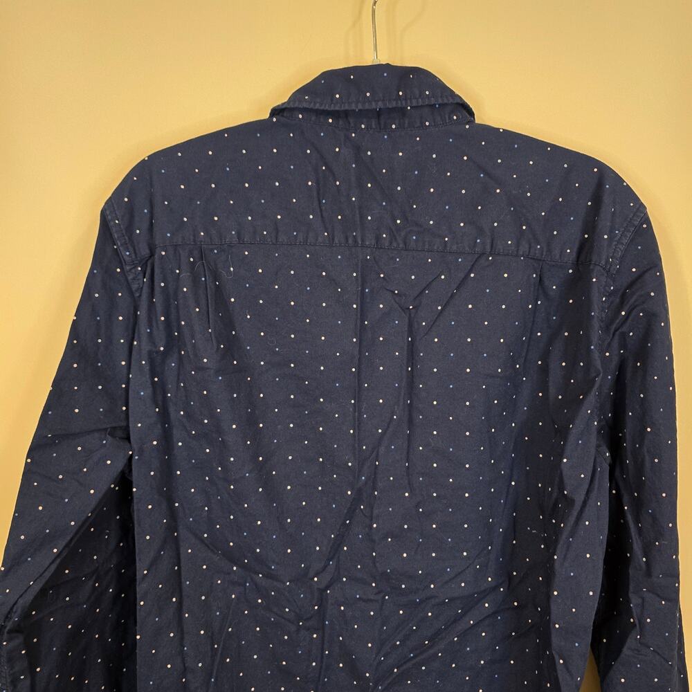 Men's American Eagle Blue Long Sleeve Button Down Shirt | Size Small - Picture 5 of 9